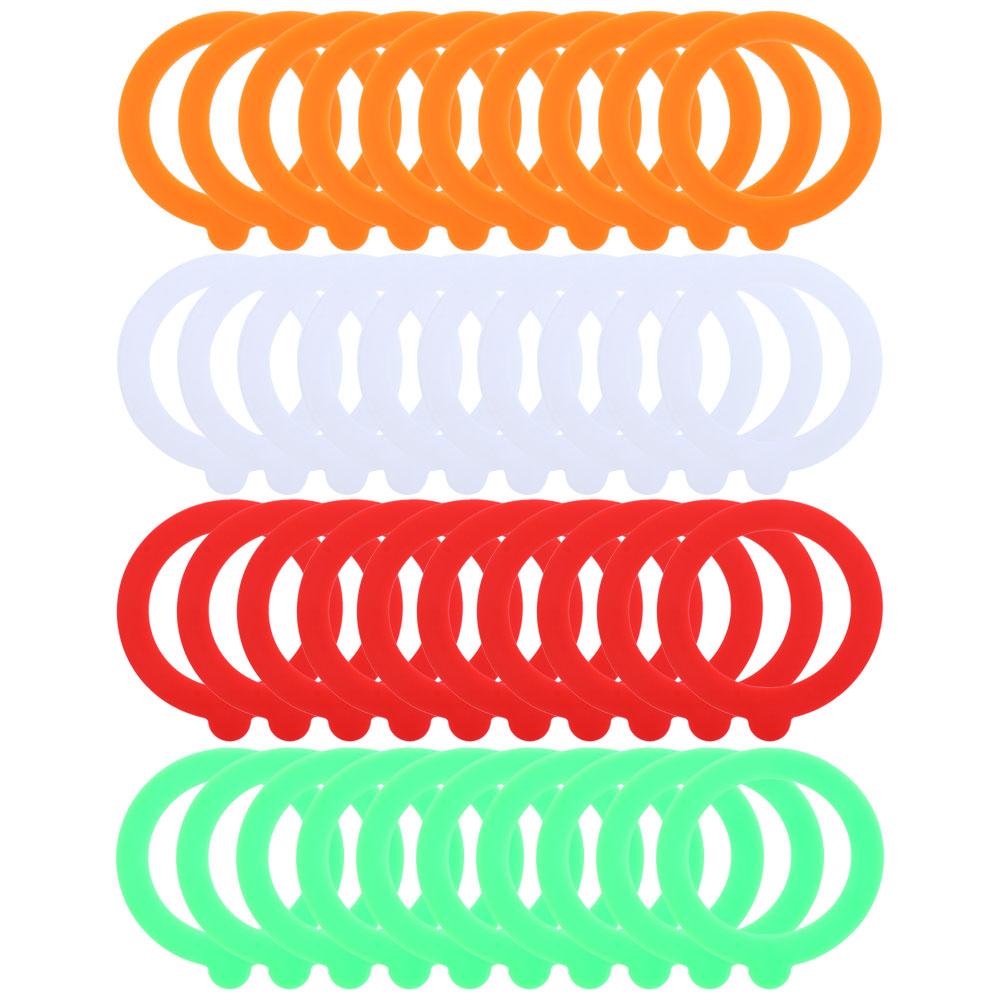 Regular Mouth Leak-proof Replacement Airtight Sealing Rings Rings Seals Mason Jar Gaskets