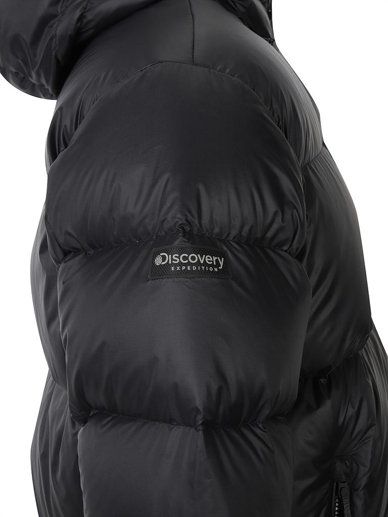 Discovery Expedition Men'S Olton Down Short Padded Jacket (Black)