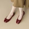 Temperament Bow Plus Velvet Mary Jane Shoes Women 2026 Winter Retro Inside Heightening Warm Fluffy Casual Shoes