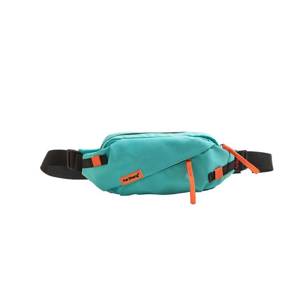 Versatile Chest Bag for Men Women Casual Sports Crossbody Bag Large Capacity Street Student Shoulder Bag Oxford Waist Bag