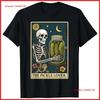 Skeleton Pickle Lover Tarot Card T-shirt