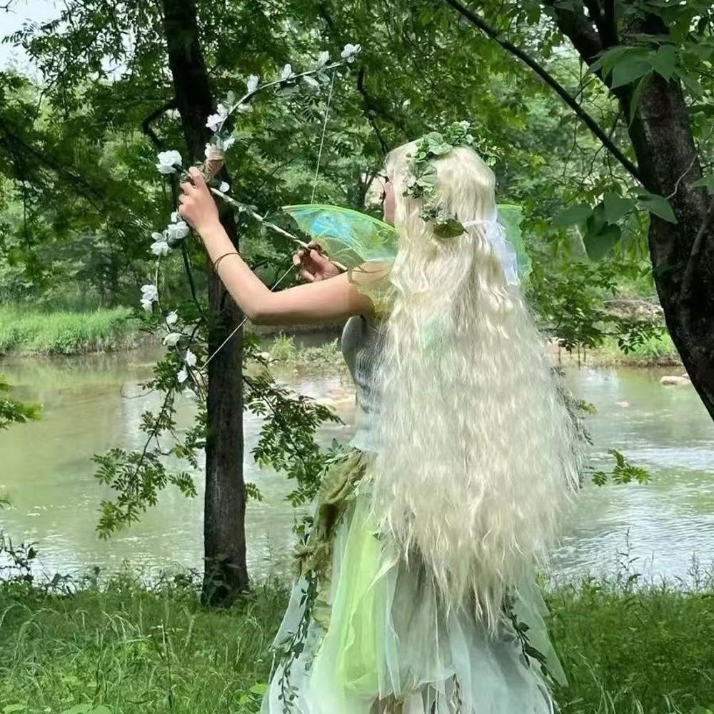 New Princess Angel Wing Fairy Wings Sparkling Dress UP Butterfly Wings Organza Elf Cosplay Wing for Women Girls