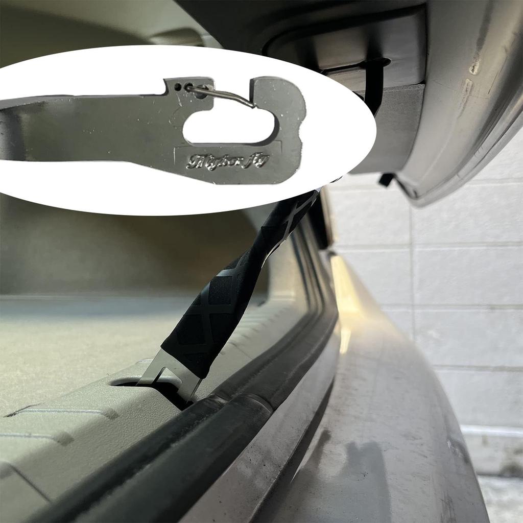 Higher Fly Car Door Car Door Interior Rear Door Bone Door Car Convenient Protects Your Car from Storage Bag Easy Universal Black Stopper, Lock,