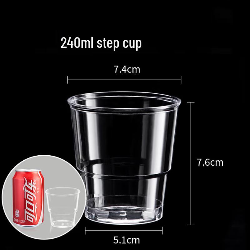 ShijiXi Disposable Hard Plastic Cups