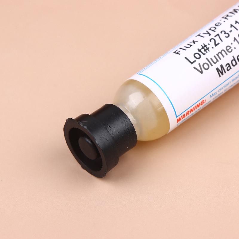 10Ml Flux For Soldering With Flexible Tip Syringe Solder Paste Flux Grease Repair Solde No Cleaning Welding Repair Tools