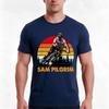 T-shirt Sam Pilgrim Estiva Casual Cotone Maglietta Oversize Streetwear Top Stampa Grafica Vintage Vestibilità Larga Manica Corta
