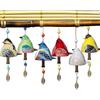Für Wandfenster Tür Hängende Dekoration Einweihungsgeschenk Windspiel Harz Süßer Vogel Windglocke Hängende Ornamente Vogelglocken Windspiele