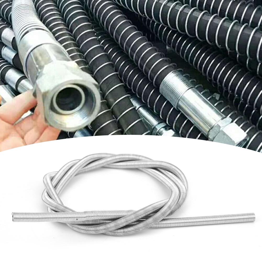 5M Tube Spring Wrap 3 16 Brake Line Armor Guard Cover Oil Tubing Protectant SS 8FTTHM6