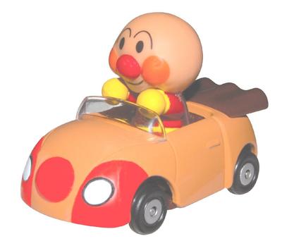 Serie del Museo Anpanman GOGO Mini Car Mini Anpanman Go y Anpanman