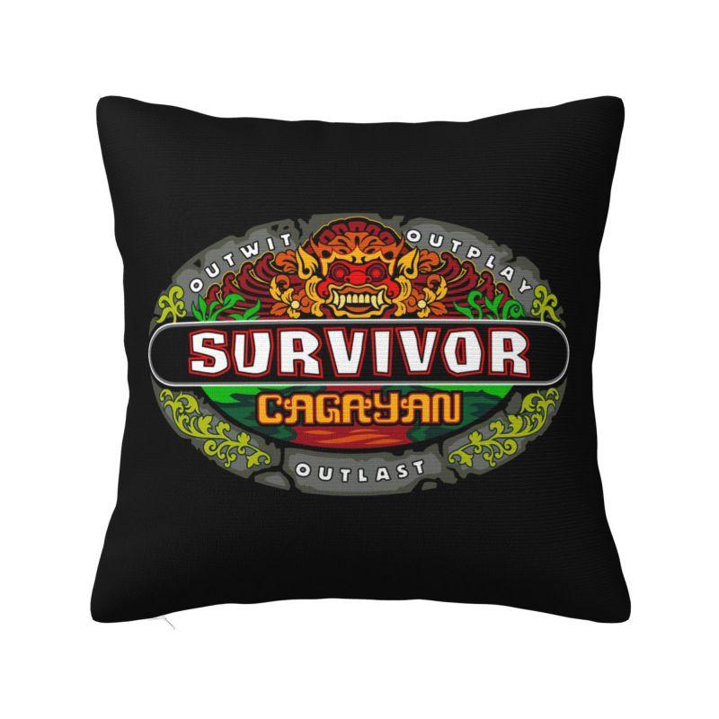 Adventure Game TV Show Survivor Throw Pillow Case Home Decorative Nordic Cushions Cover For Sofa Car Seat Polyester Pillowcase