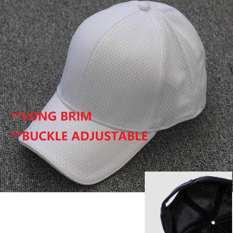Spring Summer Mesh Baseball Cap for Men Women Big Head Trucker Cool Hat Plus Size Outdoor Sports Running Caps 56-60cm 60-65cm -