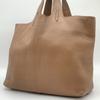 BOTTEGA VENETA Eneta Intrecciato Tote Bag Genuine Leather Brown A4 Size Large Capacity Unisex Women Men 145166
