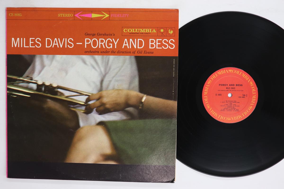 LP Record MILES DAVIS  Porgy And Bess CS8085 COLUMBIA US Jazz Used