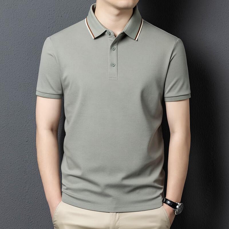 Yiliteng Men's Short Sleeve Polo Shirt YTMTST6069