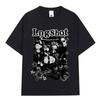 Korean Kpop Hip Hop Group Lngshot T-shirt Men Women Clothing Fashion Oversized T-shirt Cotton Casual Short Sleeve Tops Unisex...