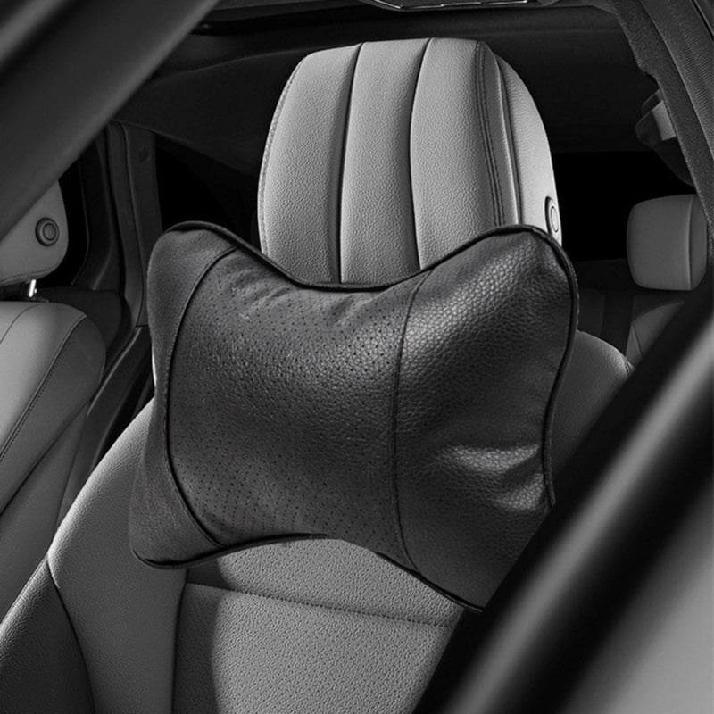Auto Safety Car Seat Headrest with Breathable Mesh Relax Pillow Head And Neck Rest Cushion Auto Protector
