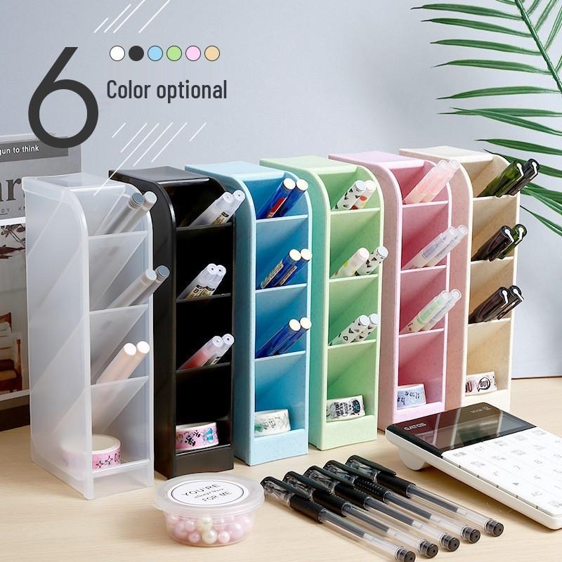 

Cute Transparent Pen Holder for Students – Large Capacity, Creative and Stylish 21x9x8.3 cm
