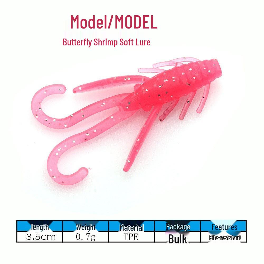 Mini Miękka Przynęta Korzeń Wędkarski: Ultra-Mały Micro Minnow do Drop Shot, Sztuczna Przynęta Rybka z TPE