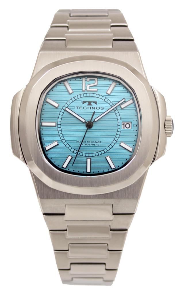 Date Watch T9C23SI Silver [Technos] Men's
