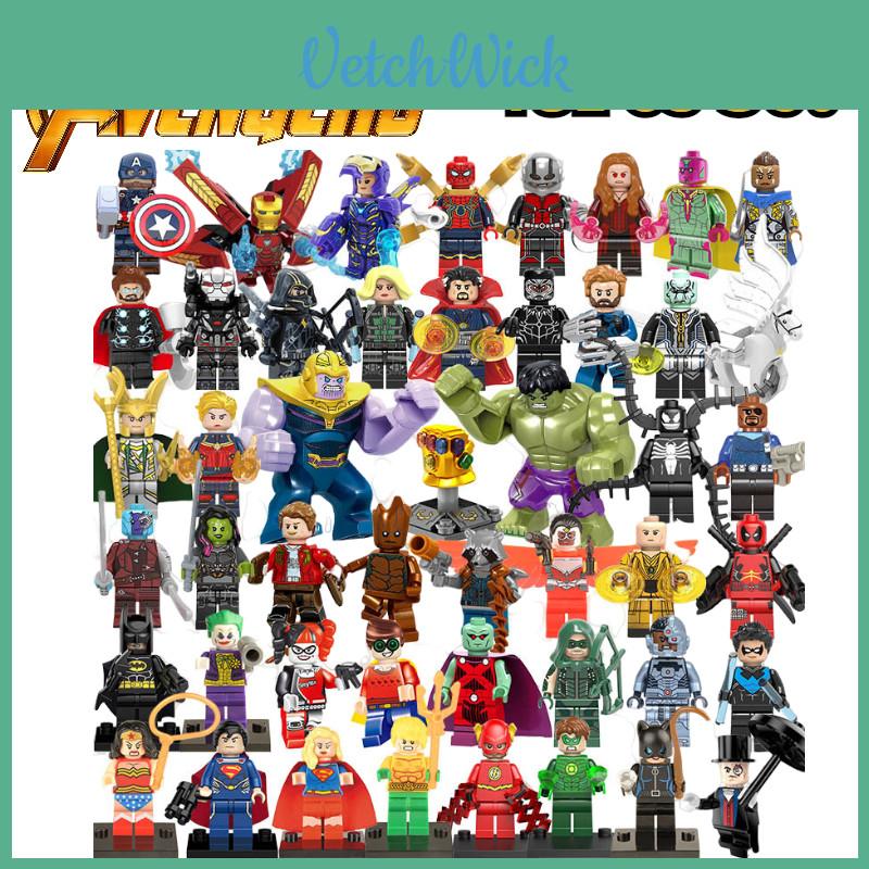 High-quality Abs Plastic Superhero Moc Building Blocks Toy Set Diy For Kids