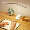3 Colors LED Clamp Double Head Desk Lamp Touch Dimming Reading Lamp with Clip  School/Office
