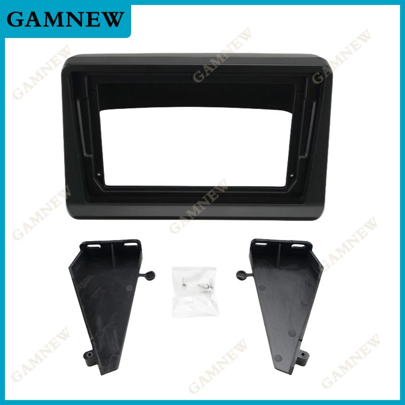 

9-дюймовая автомобильная рамка-переходник для Mitsubishi Pajero Montero V31 Shogun 1991-2012, комплект монтажной панели для Android-радио Only Frame