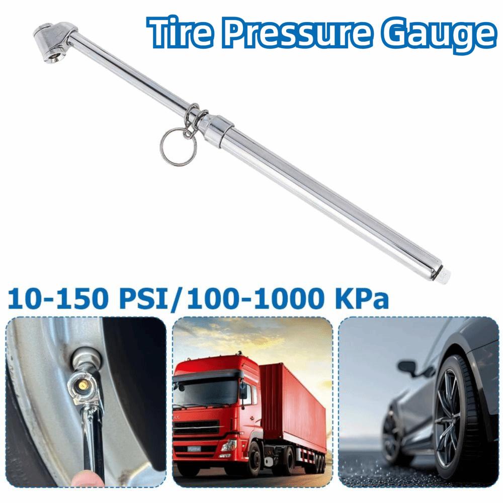 Portable Tire Pressure Gauge Heavy Duty Mechanical Air Gage Air Pressure Gauge  Motorcycle Bike