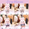 Cute Bunny Plush Keychain With Pp Cotton Filling For Kids And Collectors