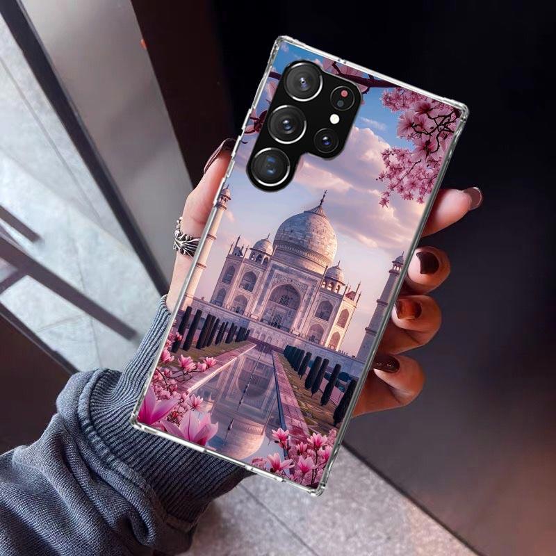Islam Muslim Mosque Phone Case For Samsung Galaxy S23 S24 S25 Edge S26 Ultra S22 + S21 Plus S20 FE Cover Silicone Print Shell Ga
