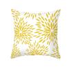 Yellow Geometric Simple Pattern Decorative Pillowcase Cushion Pillowcase Bedding Decoration
