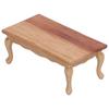 Living Room Tea Table for 1/12 Dollhouse Simulation Wooden Mini Furniture Model Accessory