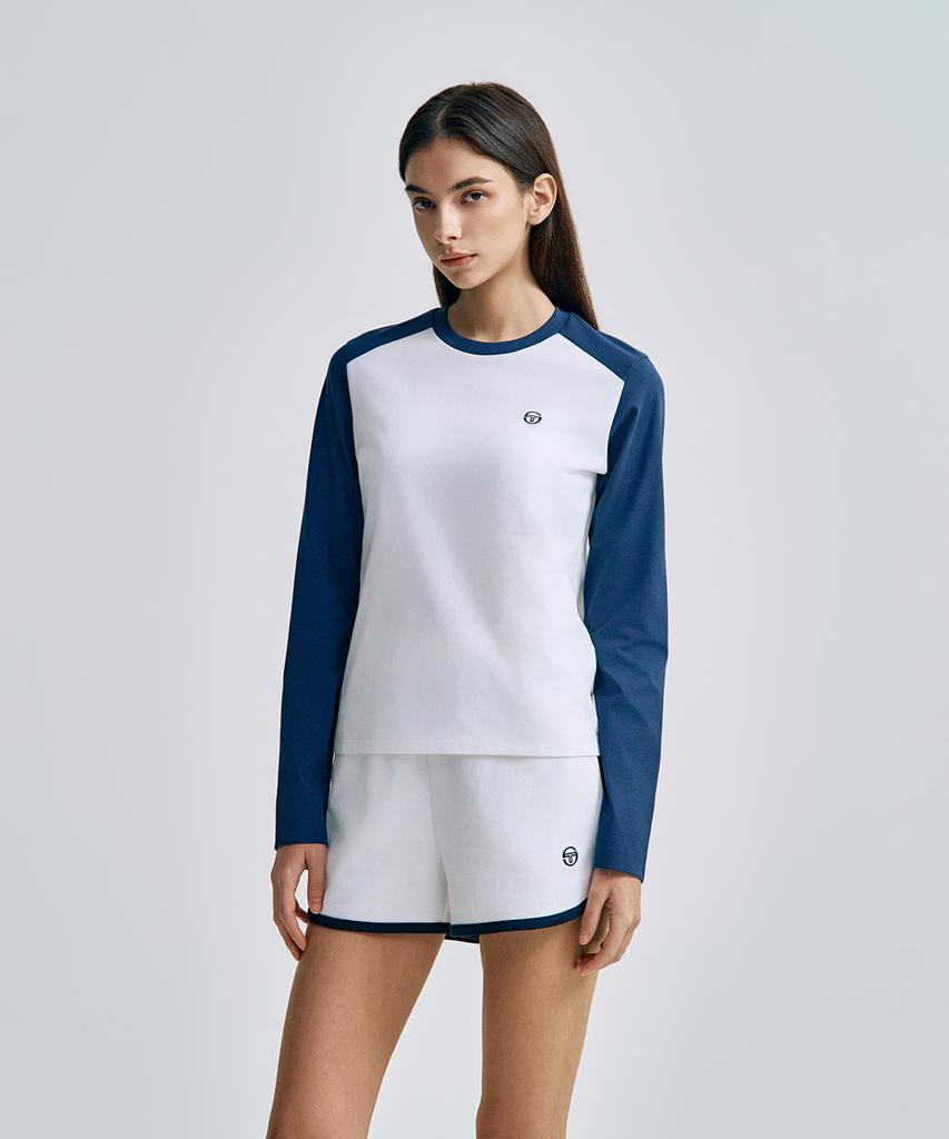 SERGIO TACCHINI W Cool Match Color Block Long Sleeve T-Shirt