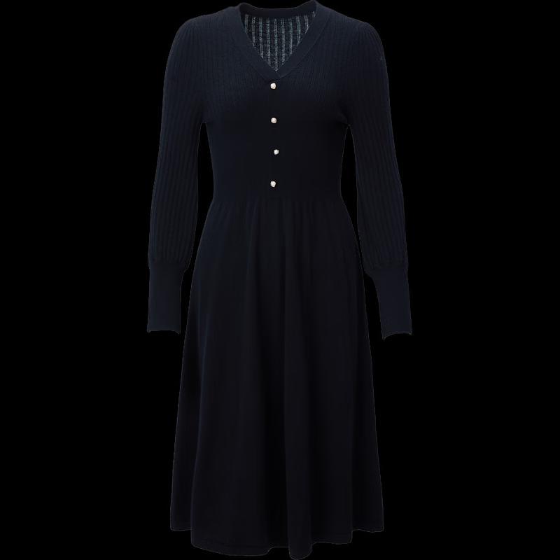 

ELLASSAY Women s Old Money Style Wool Knit Midi Dress XS