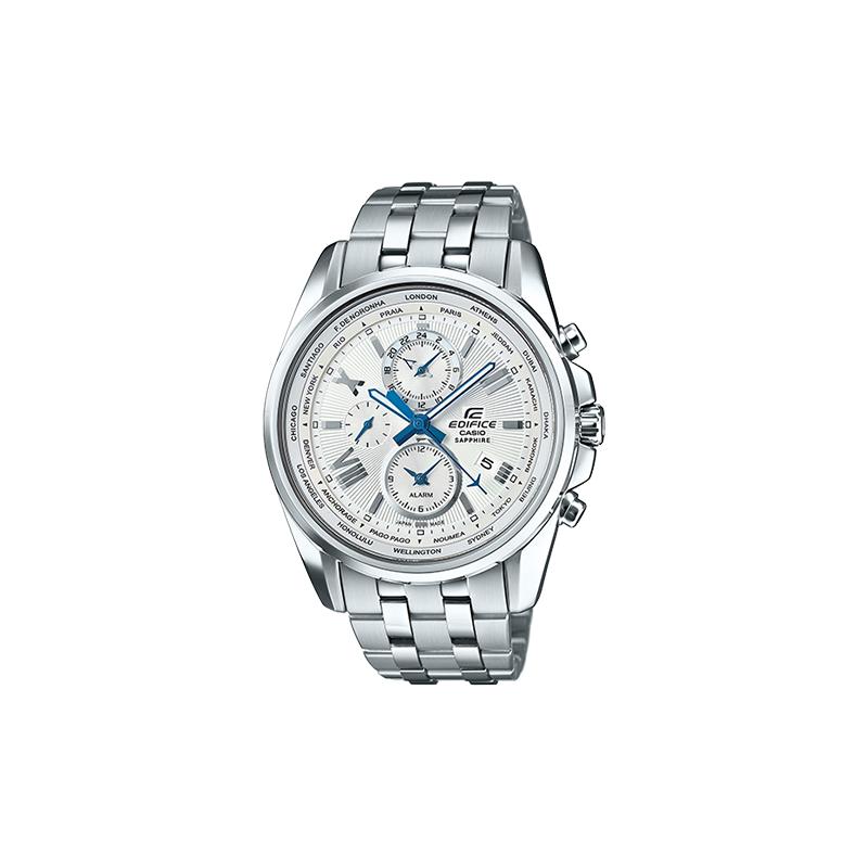 

Casio EDIFICE series waterproof quartz movement stainless steel strap Japanese and Korean watch men s watch silver dial EFB-301JD-7A серебряный