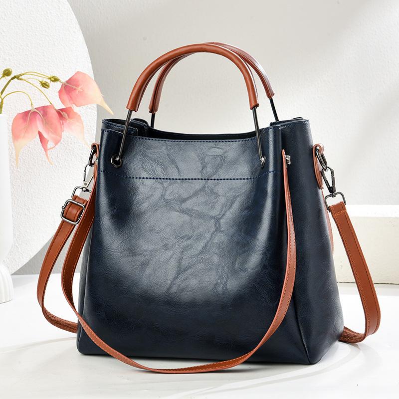 Nowa Moda Setki Premium Zmysł Multi Klips Torba Crossbody na Ramię - Damska Miękka Trwała Torba Dojazdowa o Dużej Pojemności