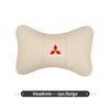 Car Universal Headrest Backrest Cushion Interior Accessries For Mitsubishi Outlander Pajero Sport Lancer EX ASX L200 Eclipse LO7