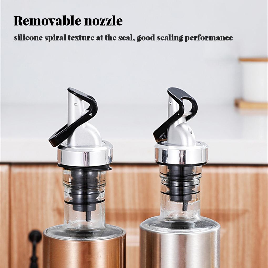 Home Drink Wine Pourer Stopper Dispenser Silicone Champagne Seal Nozzle Seasoning Vacuum Sealer Leakage Saver Accessory