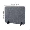 Acoustic Desk Divider with Support Feet Freestanding Privacy Panel, Furniture Partition for