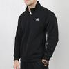 adidas M MH 3S Half-Zip Sports Jacket Men Jackets Black EB5280