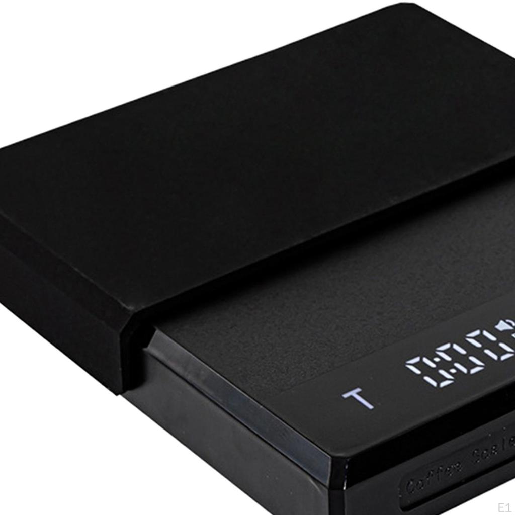 Coffee Scale with Timer Electronic Weighing Scale, USB Multifunction Touch Use Kitchen Small