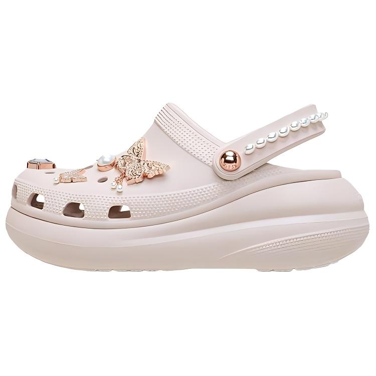 Crocs Fashionable Elegant Simple Commuting Comfortable Outdoor Clogs Women Footwear Pink 211539-6UR