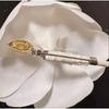 Used Final Price Reduction CHANEL Camellia Corsage Brooch White