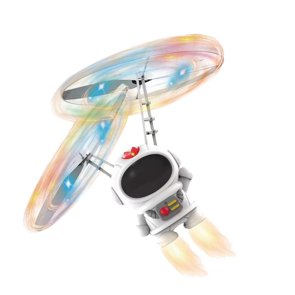 Létající kosmonaut Dětská hračka Zábavná Inovativní Infračervená Indukce Létající Kosmonaut Dron Hračka s LED