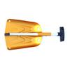 Aluminum Sport Utility Shovel Lightweight Perfect Snow Shovel for Car Camping & Other Outdoor Activities Gold/Red