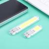1/2/4Pcs Mini USB Night Light White/Warm Light Small Camping Lamp Lightweight Compact Reading Light for Camping Hiking