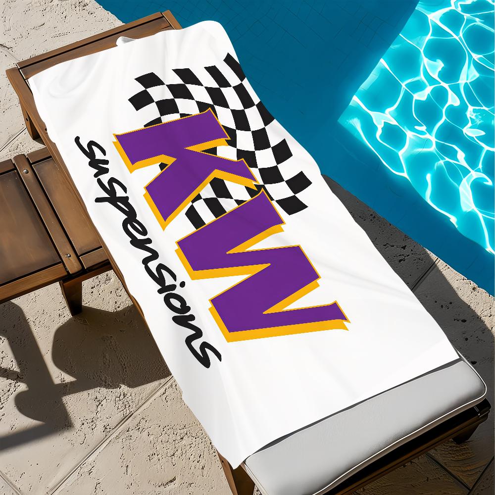 K-kw S-suspension Towel Large Quick-Drying Microfiber soft Beach Towel for Travel Fitness Sauna Bathing Camping