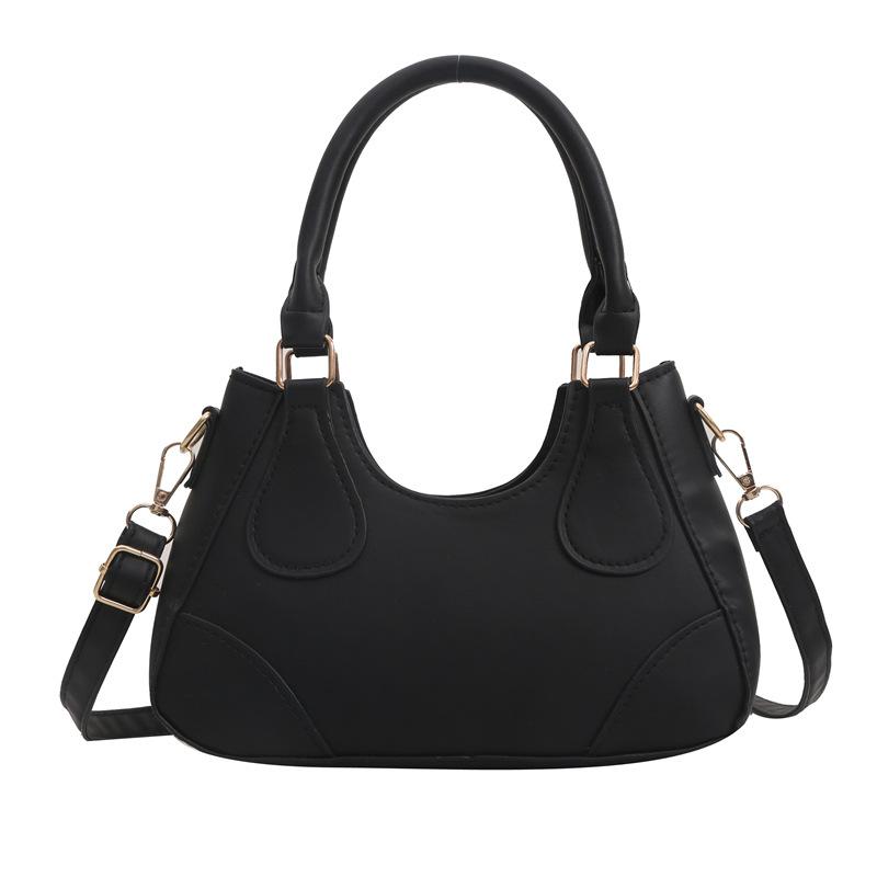French niche design handbag women's 2024 new trendy texture shoulder bag fashionable versatile foreign style messenger bag