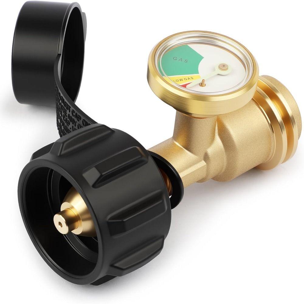 QCC1/Type Propane Tank Connector Leak-proof Propane Tank Gauge  for Heaters Converts