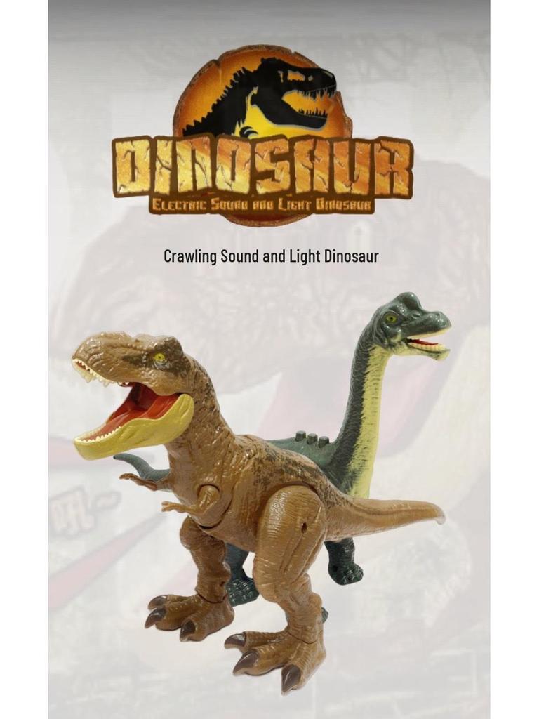 Kids' Electric Dinosaur Toy with Lights and Sound Effects – Perfect for Pretend Play and Birthday Gifts