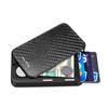NEW Card Holder Mens Purse Carbon Fiber Minimalist Rfid Wallets for Credit Cards Bank Business ID Card Holder Case Cards Boxs Change Coin Holders
